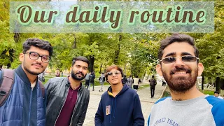 My routine in Samarkand State Medical University Uzbekistan #ammarsohail #dailyvlog