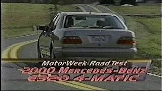 2000 Mercedes-Benz E320 4Matic (W210) - MotorWeek Retro