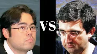 Amazing Chess Game : Hikaru Nakamura vs Vladimir Kramnik - Tense struggle to the end! - Oly.  2012