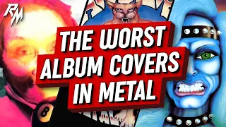 The Worst Album Covers In Metal. (Hideous Artwork)