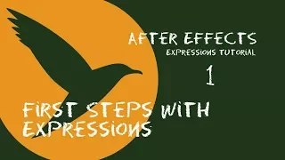 First Steps with After Effects Expressions (Expressions Tutorial 1)