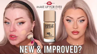 NEW MAKEUP FOREVER HD SKIN UNDETECTABLE FOUNDATION FIRST IMPRESSIONS & WEAR TEST!