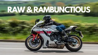 Is the 2023 Yamaha R1 the MOST AGGRESSIVE sports bike on the market?! / First Ride Review