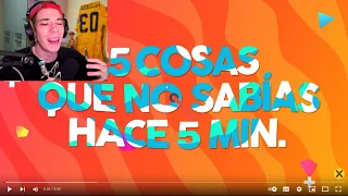 Folagor Reacciona 25 Cosas que no sabías en 5 mins⏰ [110]