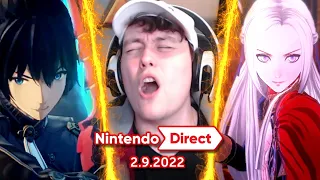 NINTENDO DIRECT 2.9.2022 REACTION