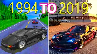 Evolution Of Need For Speed Games 1994 To 2019