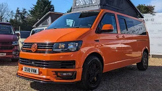 VW T6 OFF GRID MOUNTAIN BIKING CAMPERVAN 315W Solar Lithium battery 2.2kW Inverter