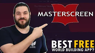 Is This The Best Free Worldbuilding Tool? | MasterScreen Overview