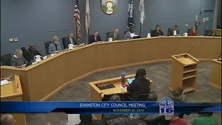 Evanston City Council Meeting 11-25-2019