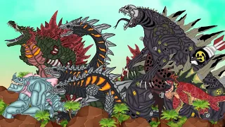 MONSTER COMPILATION VIDEOS : Crawler Ghidorah, Sharknarok, Behemoth, Lizziezilla, Trash Godzilla