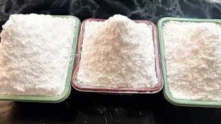 ASMR 🤍 snowy tubs 🤍 baking soda 🤍 crunchy 🤍 powdery 🤍 satisfying 🤍 relaxing