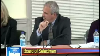 Board of Selectmen meeting from January 12, 2015