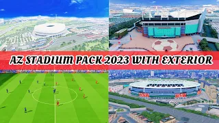 PES 2017 NEW AZ STDIUM PACK AIO 2023