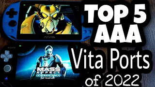 Top 5 AAA Homebrew Ps Vita Ports of 2022