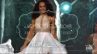 Miss USA 2018 - Pre Arrival Predictions