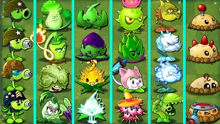 Team PEA x BOXING x MINT x DART x DRAGON x MINE - Who Will Win? - Pvz 2 Team Plant Battlez