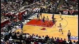 Chicago Bulls vs Orlando Magic 1996 ECF Game 1 - part 2/6
