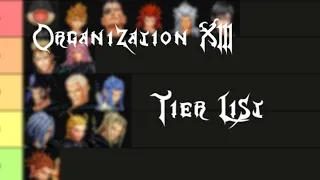 Kingdom Hearts ￼Organization XIII Tier list