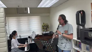 ABRSM Clarinet from 2022 Gr6 B3 Prelude by Paul Reade