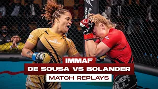 De Sousa vs. Bolander at the 2021 World Championships | IMMAF Match Replays