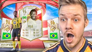 MIN VILDESTE ICON PACKOPENING I FIFA 23!