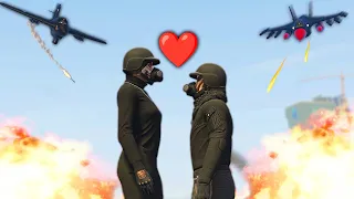Battling A High KD Tryhard Couple Who Enjoy Griefing Lobbies (GTA Online)
