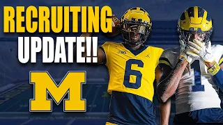 Michigan Makes Top 3 For HUGE Key Target, Plus the Latest on Multiple Top Targets, and Lots More!!