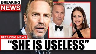 Kevin Costner THREATENS to Kick His Ex Wife Out Or Else!