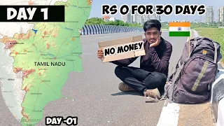No Money For 30 Days In Tamil Nadu Challenge😲