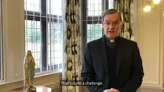 Bishop John Arnold's message on Fr Chris Gorton's Camino challenge