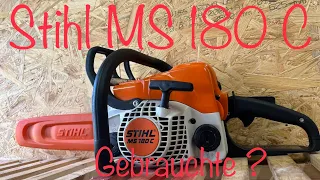 Stihl MS 180C für 100€ ? Gebraucht Check mit Testlauf !