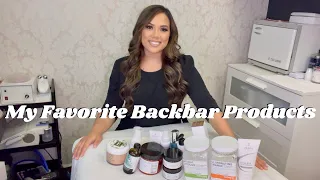 MY FAVORITE BACKBAR PRODUCTS | PRODUCTS I HAVE CONSISTENTLY REORDERED | **GIVEAWAY WINNER!!**