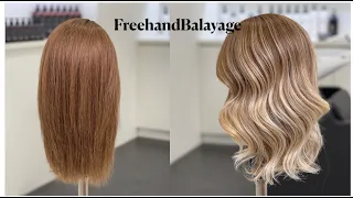 De meest makkelijke en snelste manier Freehandbalayage by Natasja