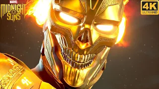 Midnight Sun Ghost Rider Showcase - Marvel's Midnight Suns (4K 60FPS)