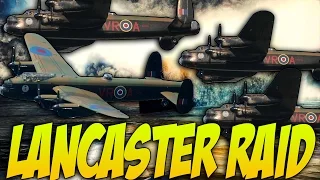 War Thunder - Lancaster's UNITE! War Thunder Bomber Formation Gameplay