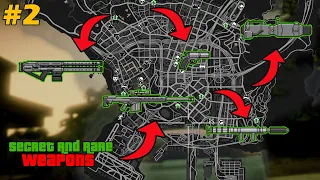 GTA 5 - All Secret And Rare Weapon Locations PART 2(PC,PS5,PS4,XBOX)
