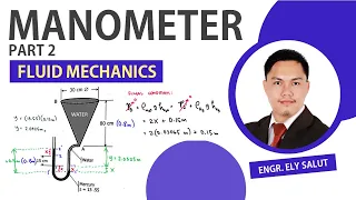 MANOMETERS | PART 2 | PRESSURE MEASUREMENT | ENGINEERING FLUID MECHANICS AND HYDRAULICS | TAGALOG