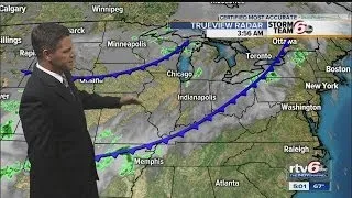 Wednesday forecast: Less humid as cold front pushes through