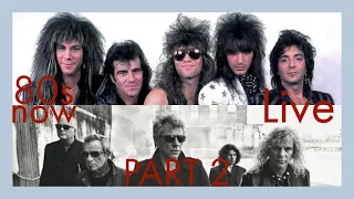 Bon Jovi live 80s and now PART 2