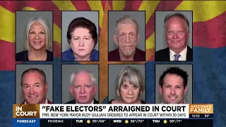 Arizona's alleged "fake electors" arraigned; what we know