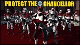 Fox's Coruscant Guard Clones Protect the Senate! - Men of War: Star Wars Mod Battle Simulator