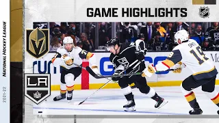 Golden Knights @ Kings 10/14/21 | NHL Highlights