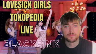 Tokopedia X BLACKPINK - LoveSick Girls at Indonesian K-POP Awards REACTION