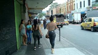 Raw Street Scenes in Veracruz El Centro Medellin, Colombia