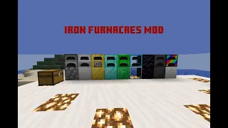 Minecraft Iron Furnaces Mod Showcase