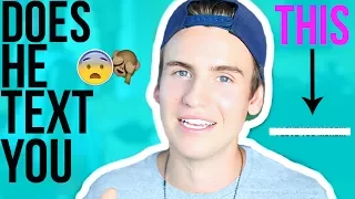 DOES HE TEXT YOU THIS!? (REVEALING GUY SECRETS)