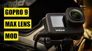 GoPro 9 Max Lens Mod for Motorbike Vlogging - is it worth it?
