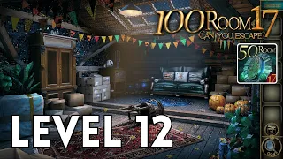 Can You Escape The 100 Room 17 Level 12 (100 Room XVII) Walkthrough