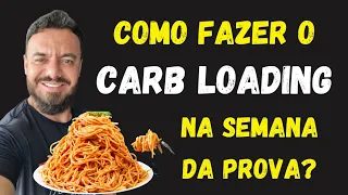 Você sabe fazer o CARB LOADING? | Carregamento de carboidrato pré-prova