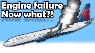 What PILOTS do AFTER the Engine FAILS in Cruise?!!